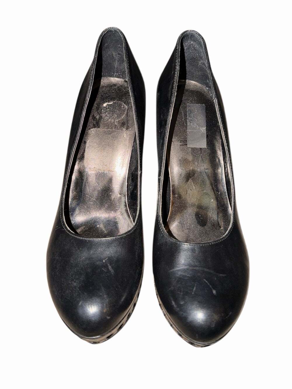 Carlos By Carlos Santana Size 10 Black Stiletto High Heels